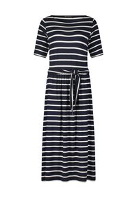 Betty Barclay KURZARM - Jersey dress - dunkelblau weiß