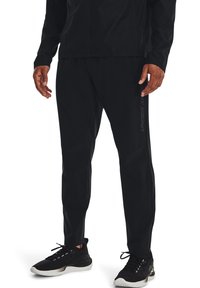 Under Armour - STORM RUN PANTS - Outdoor trousers - black / black / reflective Thumbnail Image 1