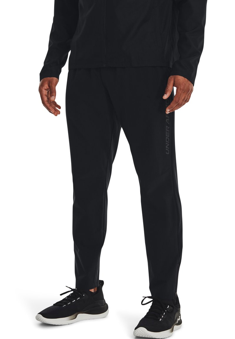 Under Armour - STORM RUN PANTS - Pantalones montañeros largos - black / black / reflective, Ampliar