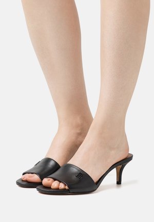 Tommy Hilfiger, Mules à talons - black