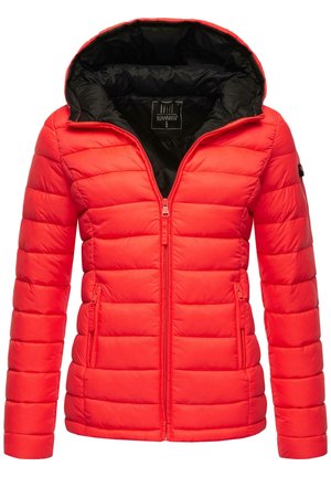 LUCY - Winter jacket - neon coral