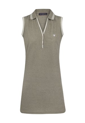 Jersey dress - khaki