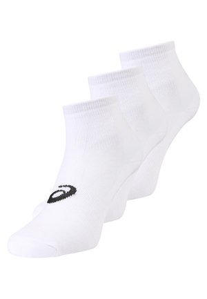 QUARTER UNISEX 3 PACK - Športne nogavice - white