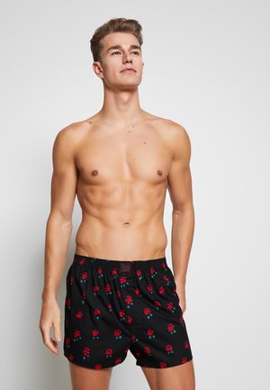 ROSE VALENTINES 2 PACK - Boxer shorts - black/white