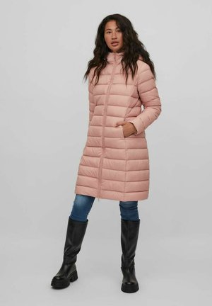 VILA KAPUZEN - Down coat - misty rose