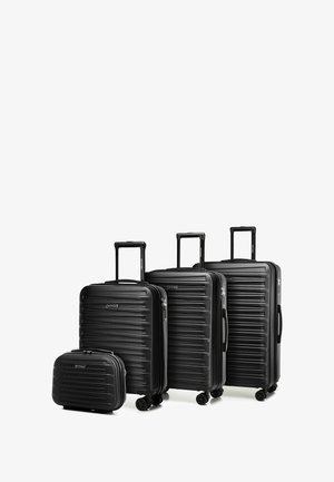 WITTCHEN LUGGAGE SET WITH WASH BAG FROM ABS - Juego de maletas - black