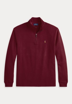 Polo Ralph Lauren Big & Tall, ESTATE QUARTER-ZIP PULLOVER - Суитшърт - classic wine