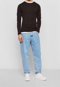 Tommy Jeans Pitkähihainen paita - black
