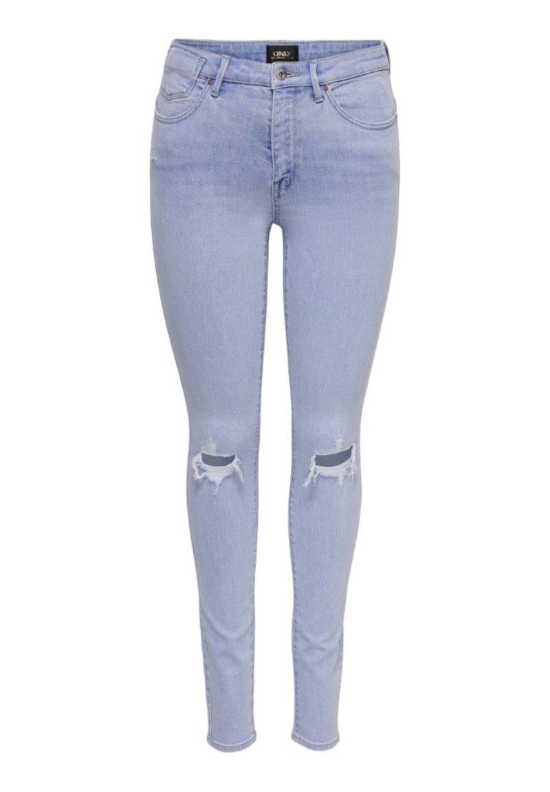 Only Jeans Skinny Fit lichtblauw denim