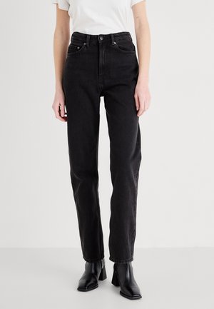 Relaxed fit jeans - black