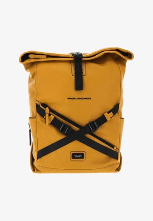 Piquadro HARPER ROLLTOP RFID - Rugzak - senape