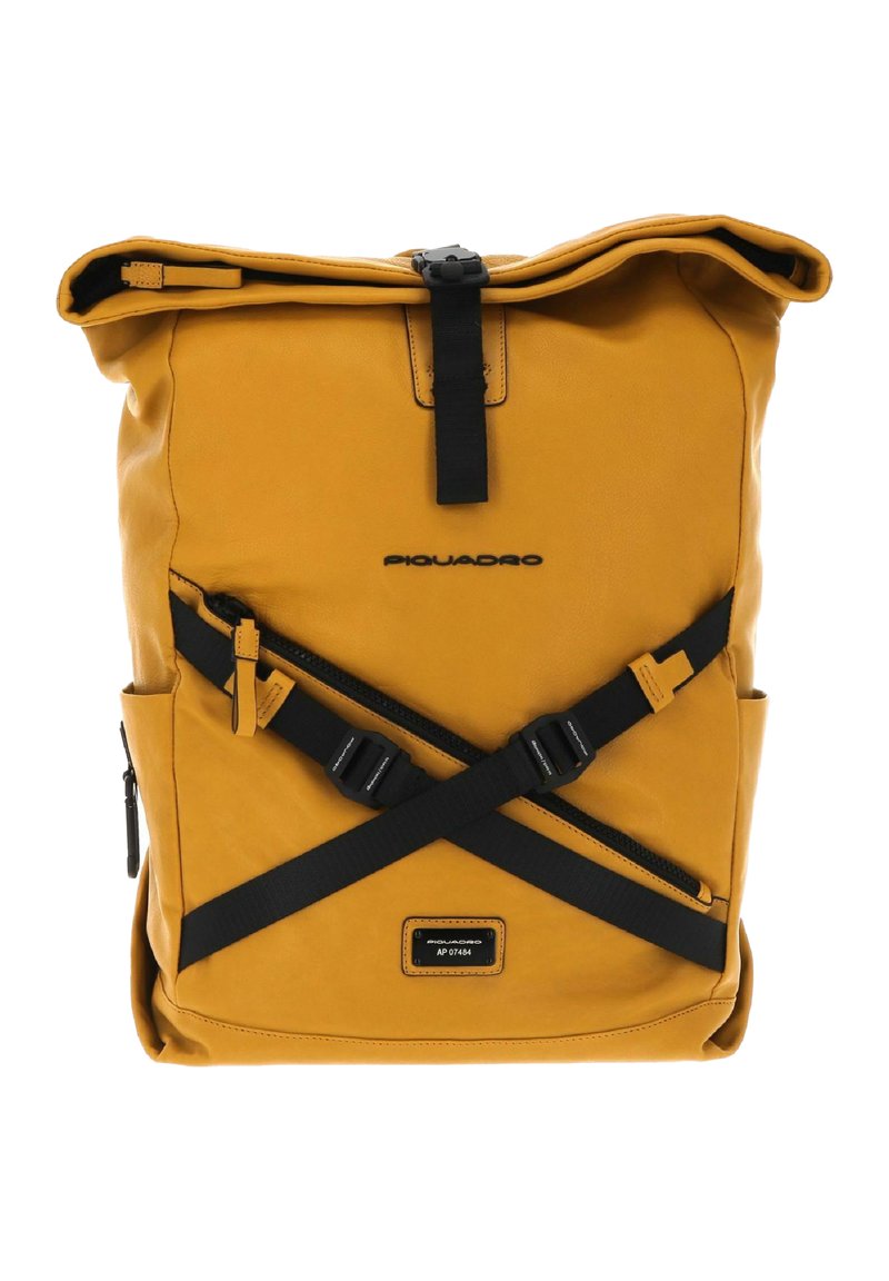 Piquadro HARPER ROLLTOP RFID - Tagesrucksack - senape