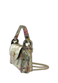 DrachenLeder Handtas - goldfarben farbig