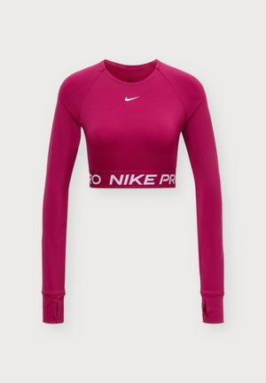 Nike Performance, 365 CROP - T-shirt à manches longues - true berry/white