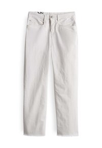 MID RISE CROPPED BOYFRIEND FIT - Straight leg jeans - milk