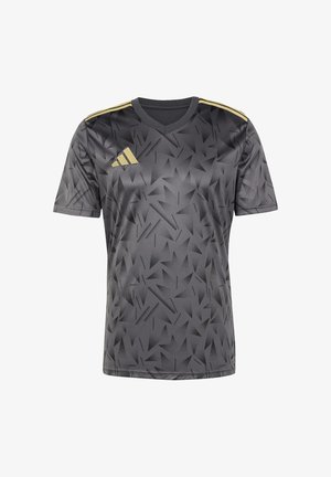 adidas Performance, T-shirts print - schwarzgold