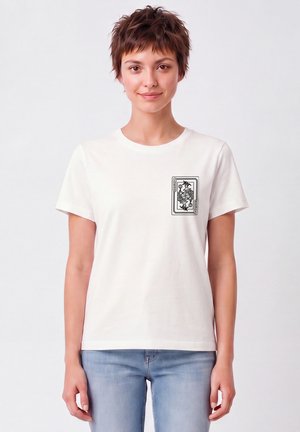 watapparel, JOKER - T-shirt imprimé - off white