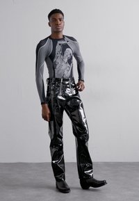 GmbH DOUBLE ZIPS - Pantaloni - black