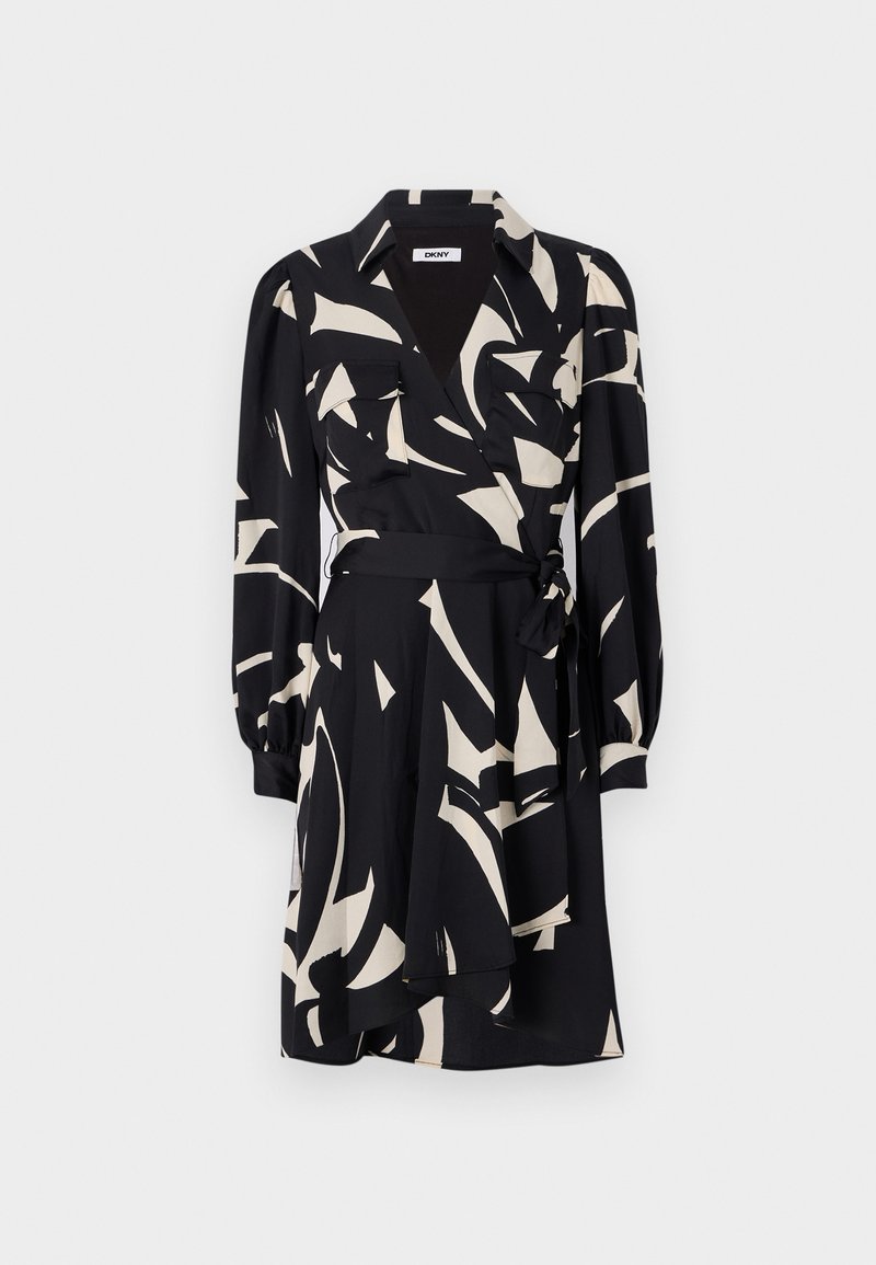 DKNY Cocktailjurk zwart DKNY Cocktailjurk zwart