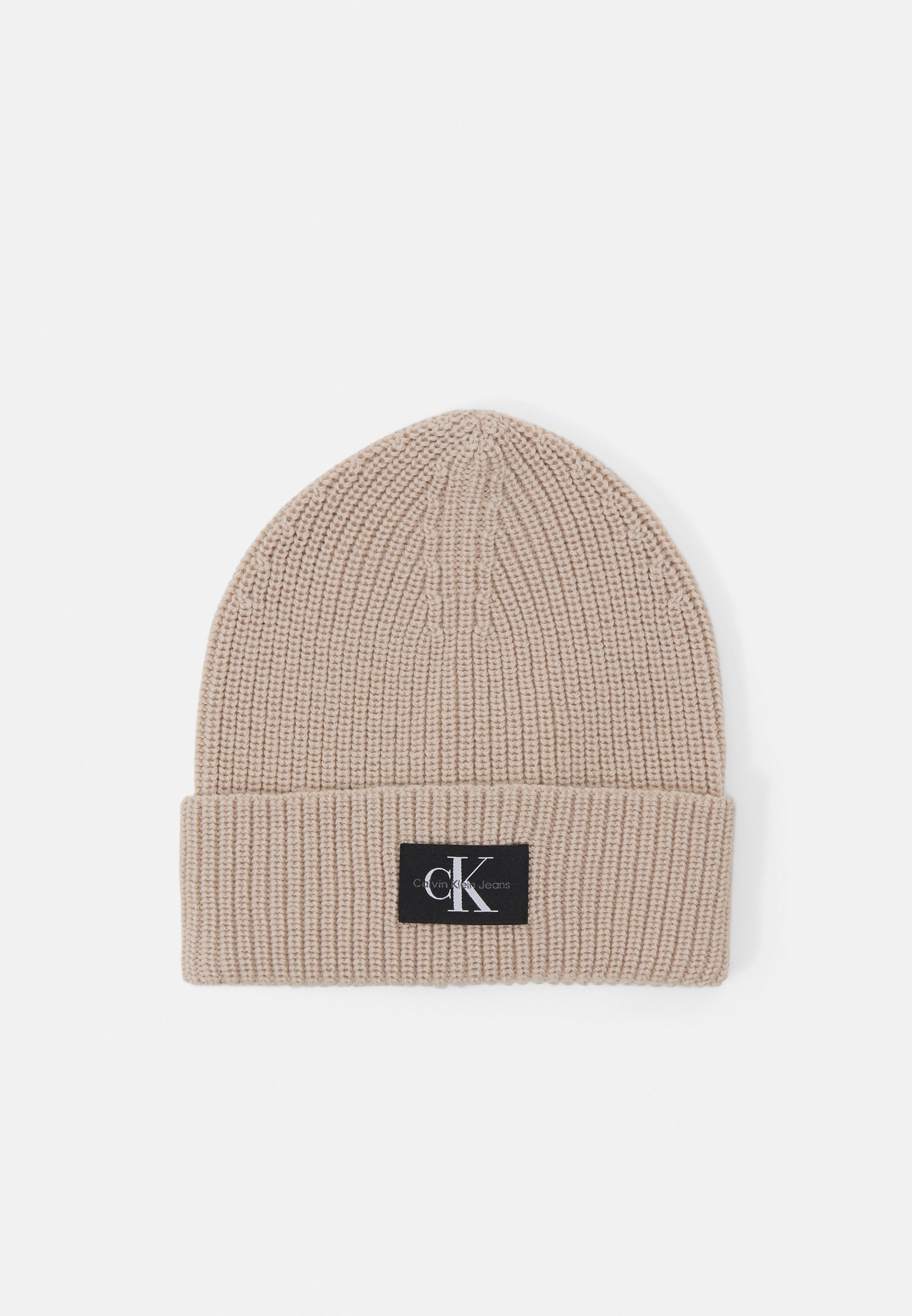 Calvin Klein Jeans MONO LOGO PATCH BEANIE UNISEX - Mütze - classic 