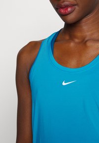 Nike Performance ONE SLIM TANK - Top - laser blue/white