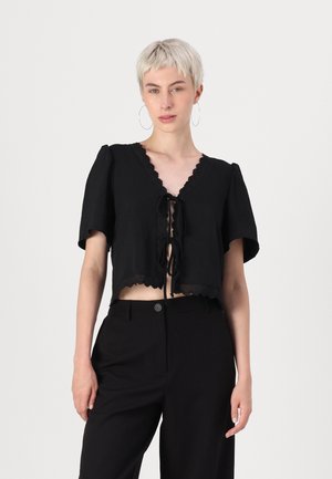 JDY JDYLION LIFE STRING - Blouse - black