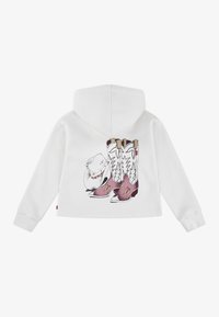 Levi's® MEET AND GREET WESTERN - Sweat à capuche - gardenia
