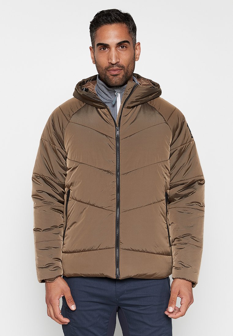 Jack Wolfskin EISBACH JKT M brązowy