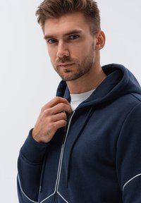 Ombre Sudadera con cremallera - navy