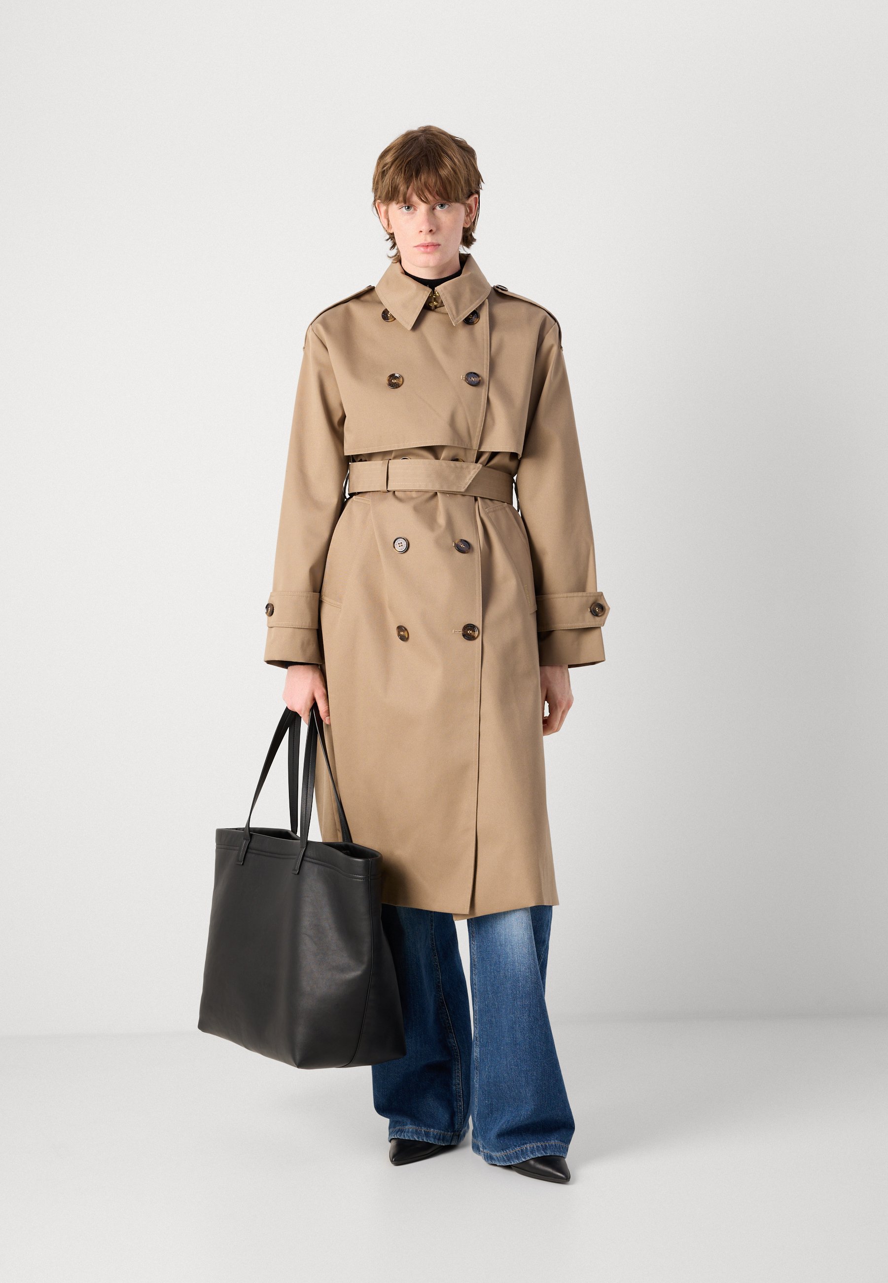 Barbour AOIFE SHOWERPROOF - Trenchcoat - brown/hessian/beige - Zalando