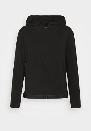 Zip-up sweatshirt - black