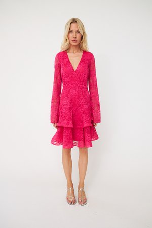 DAHLILACRAS DRESS - Rochie cocktail/Rochie petrecere - pink