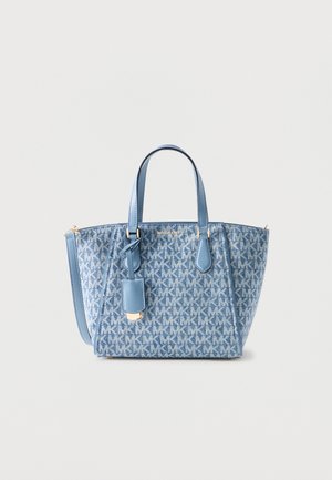MICHAEL Michael Kors, TARYN SM CONV TZ TOTE XBODY - Дамска чанта - blue