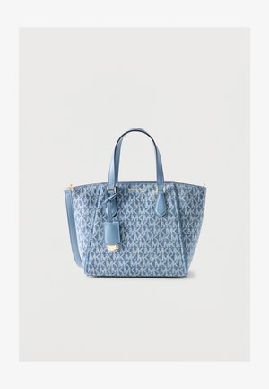 MICHAEL Michael Kors, TARYN SM CONV TZ TOTE XBODY - Дамска чанта - blue