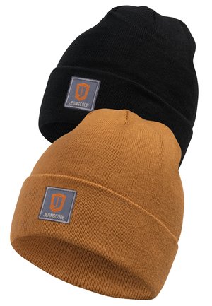 2 PACK  VULCANO - Beanie - camel black