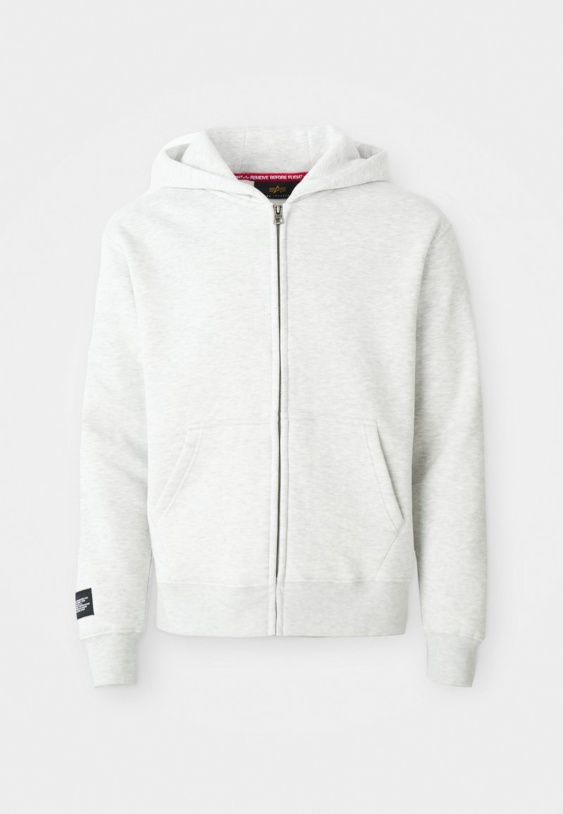 alpha industries Sweater met rits grijs alpha industries Sweater met rits grijs