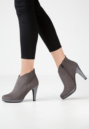 Stivaletti con tacco - grey