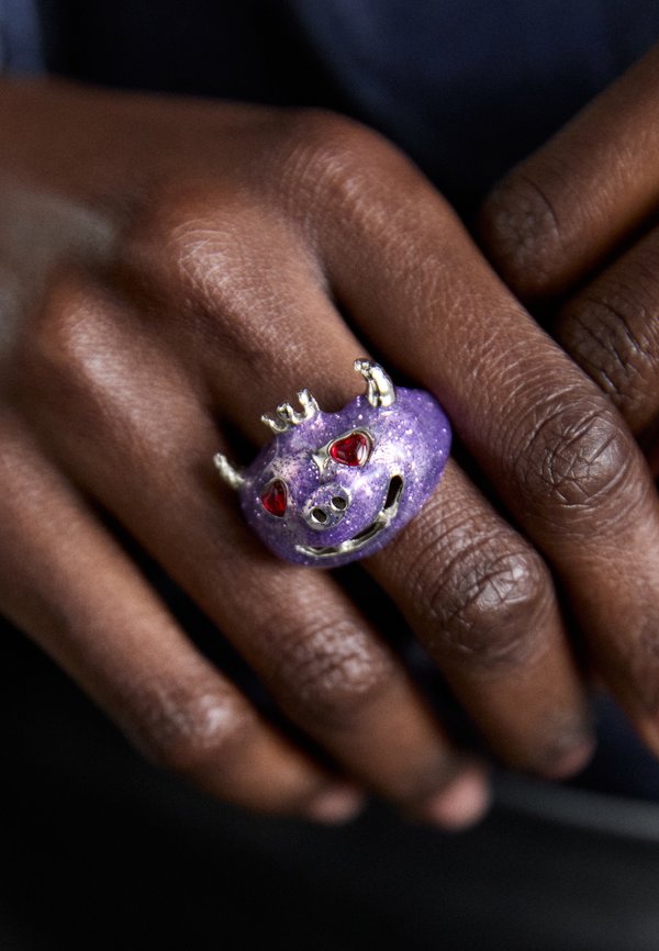 MUNSTER  - Ring - glitter lilac