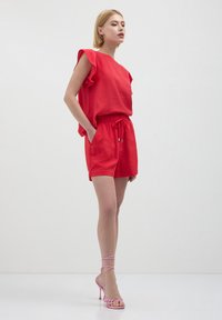 Calliope MANICHE CON ROUCHES  - Camicetta - rosso