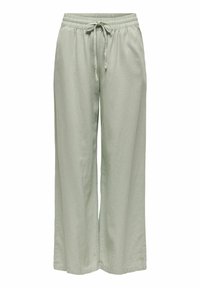 JDY MIT WEITEM BEINSCHNITT LOCKER - Pantalones - desert sage