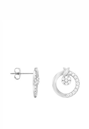 STECKER CIRCLE - Örhänge - silver coloured