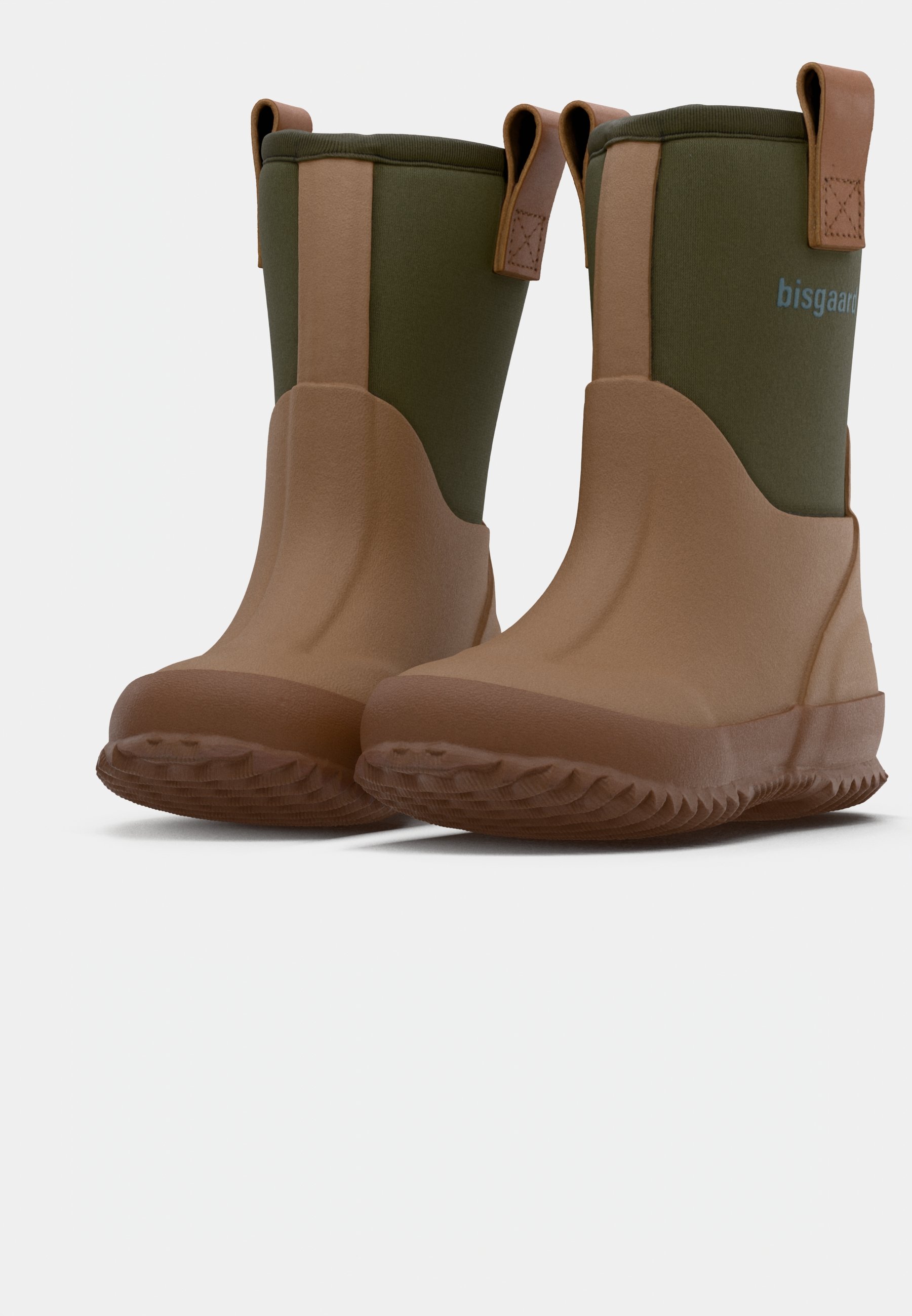 Bisgaard NEO THERMO UNISEX - Cizme din cauciuc - forest/maro