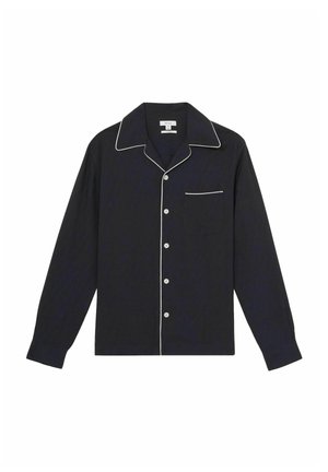 Reiss REGULAR FIT JOSH CUBAN COLLAR - Camicia - navy