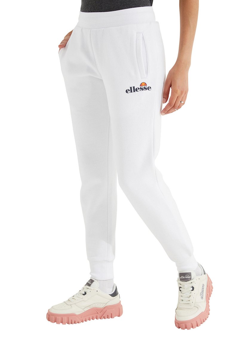 Ellesse Tracksuit bottoms weiß/white Zalando.ie
