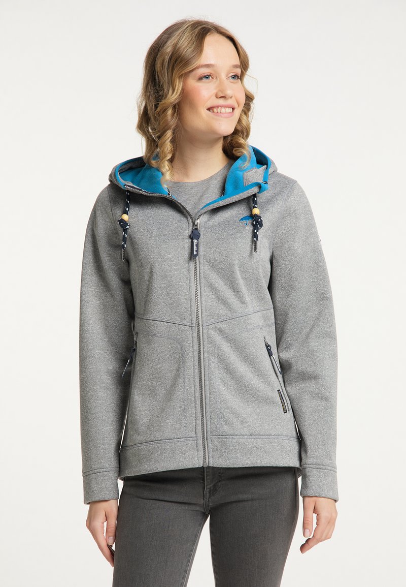 Damen Sweatshirts | Schmuddelwedda SCHMUDDELWEDDA FRAULLY Fleecejacke grau melange/grau-meliert - DR84187 Damen Sweatshirts | Schmuddelwedda SCHMUDDELWEDDA FRAULLY Fleecejacke grau melange/grau-meliert - DR84187