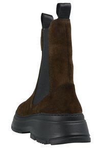 GANT JANEBI - Classic ankle boots - olive