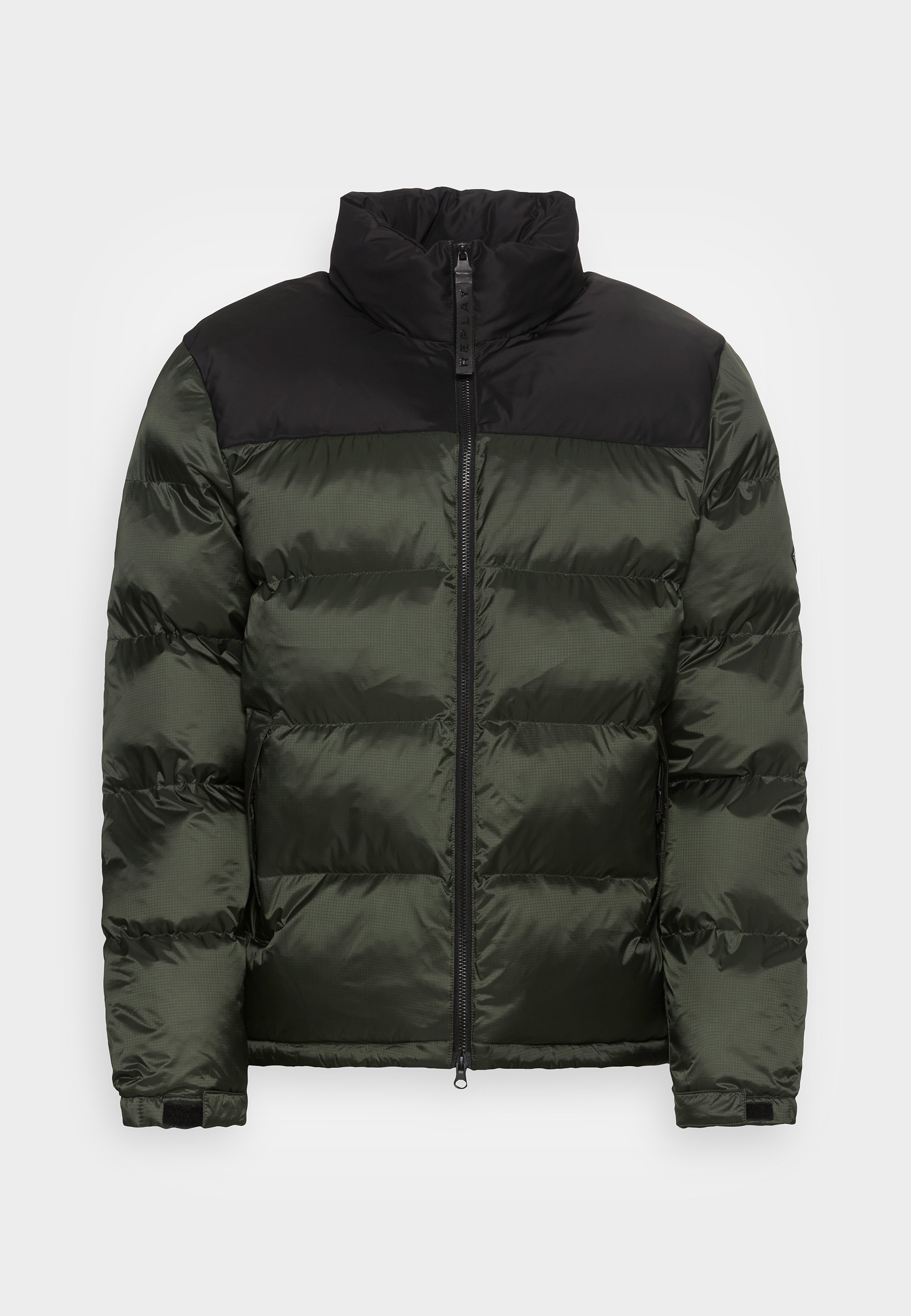 Replay Herren Winterjacke Mit Kapuze – Gefüttert, Aus Recyceltem Material, Lässig Im Colorblock-Design