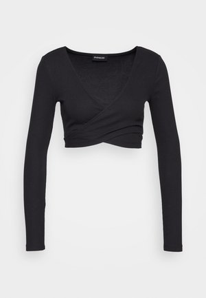 Even&Odd Long sleeved top - black