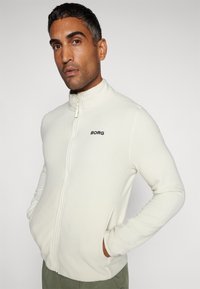 Björn Borg FULL ZIP - Jakna iz flisa - silver birch