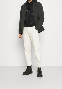 Armani Exchange Felpa con cappuccio - black